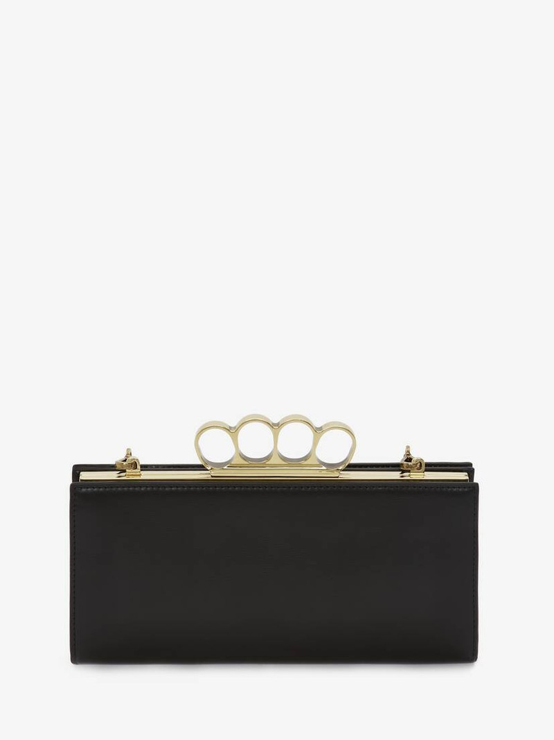 The Four Ring Case With Chain in Black 3