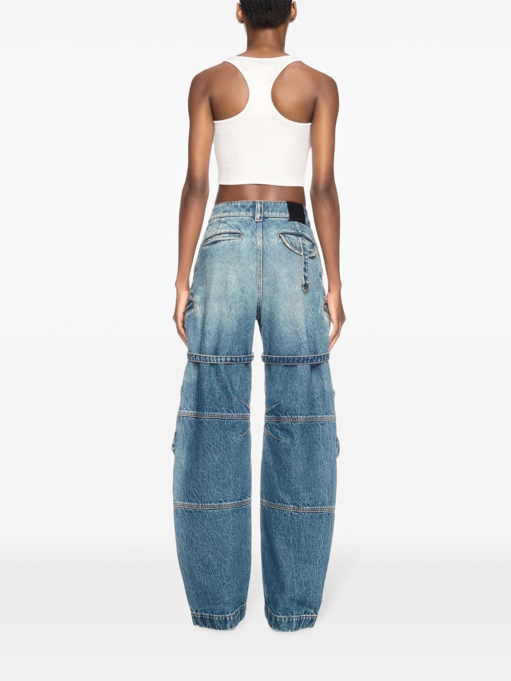 ribbed crop top - 4