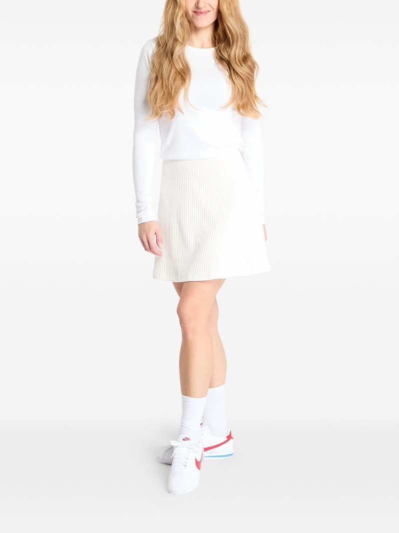 Nike ribbed-knit mini skirt outlook