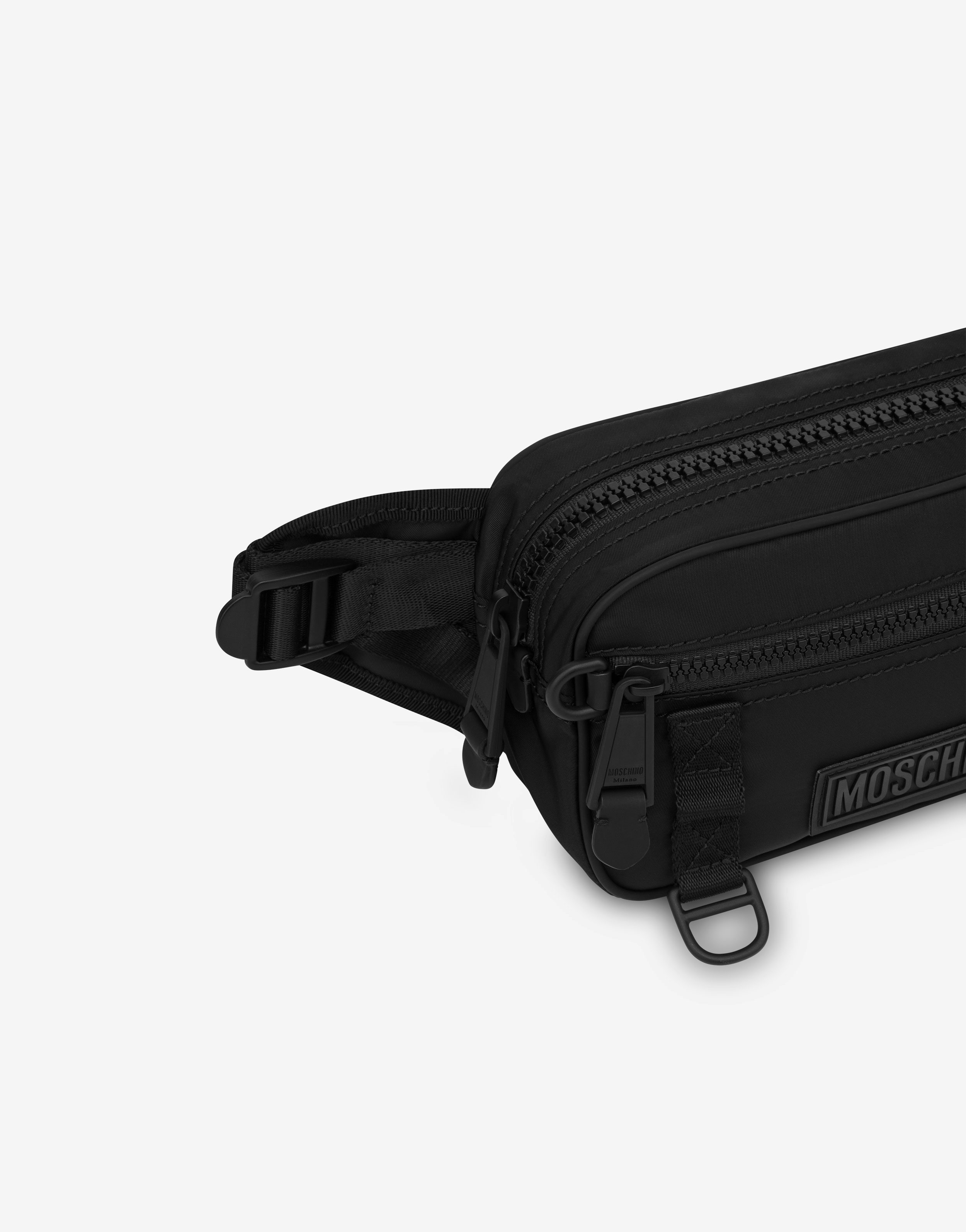 MULTIPOCKET NYLON BELT BAG - 4