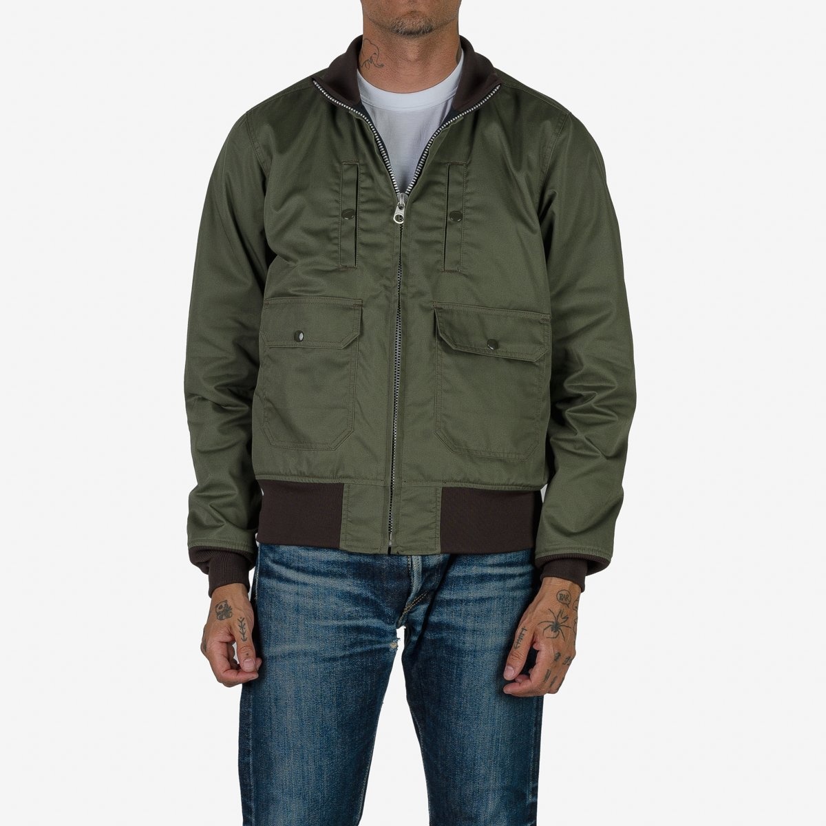 IHJ-130-BLK Reversible Tanker Jacket - Black - 16