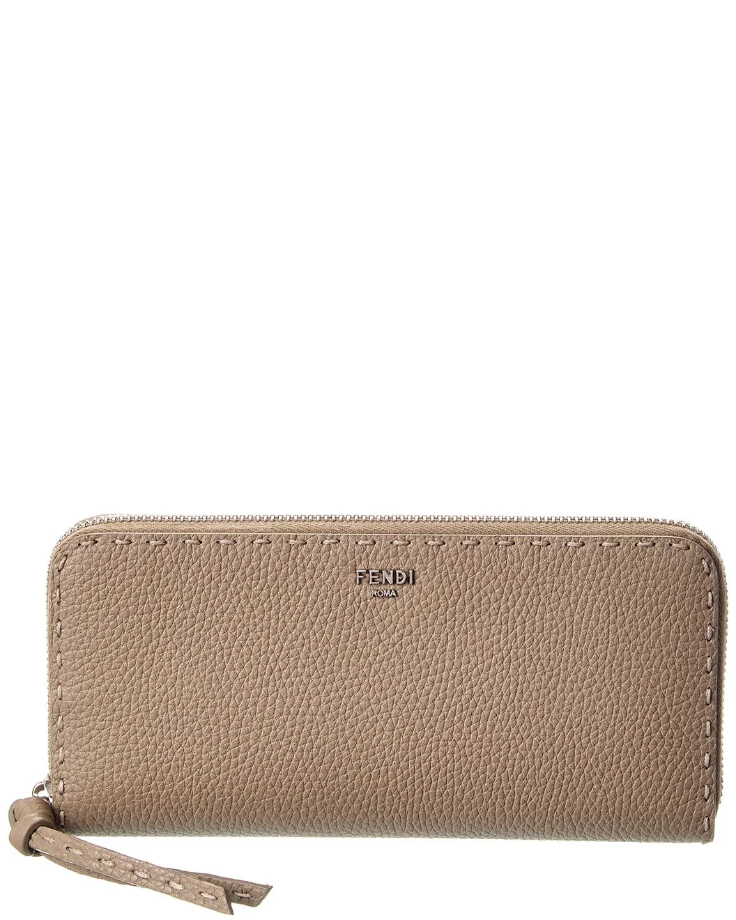 FENDI Zipper Around Peekaboo Large Leather Wallet - 1