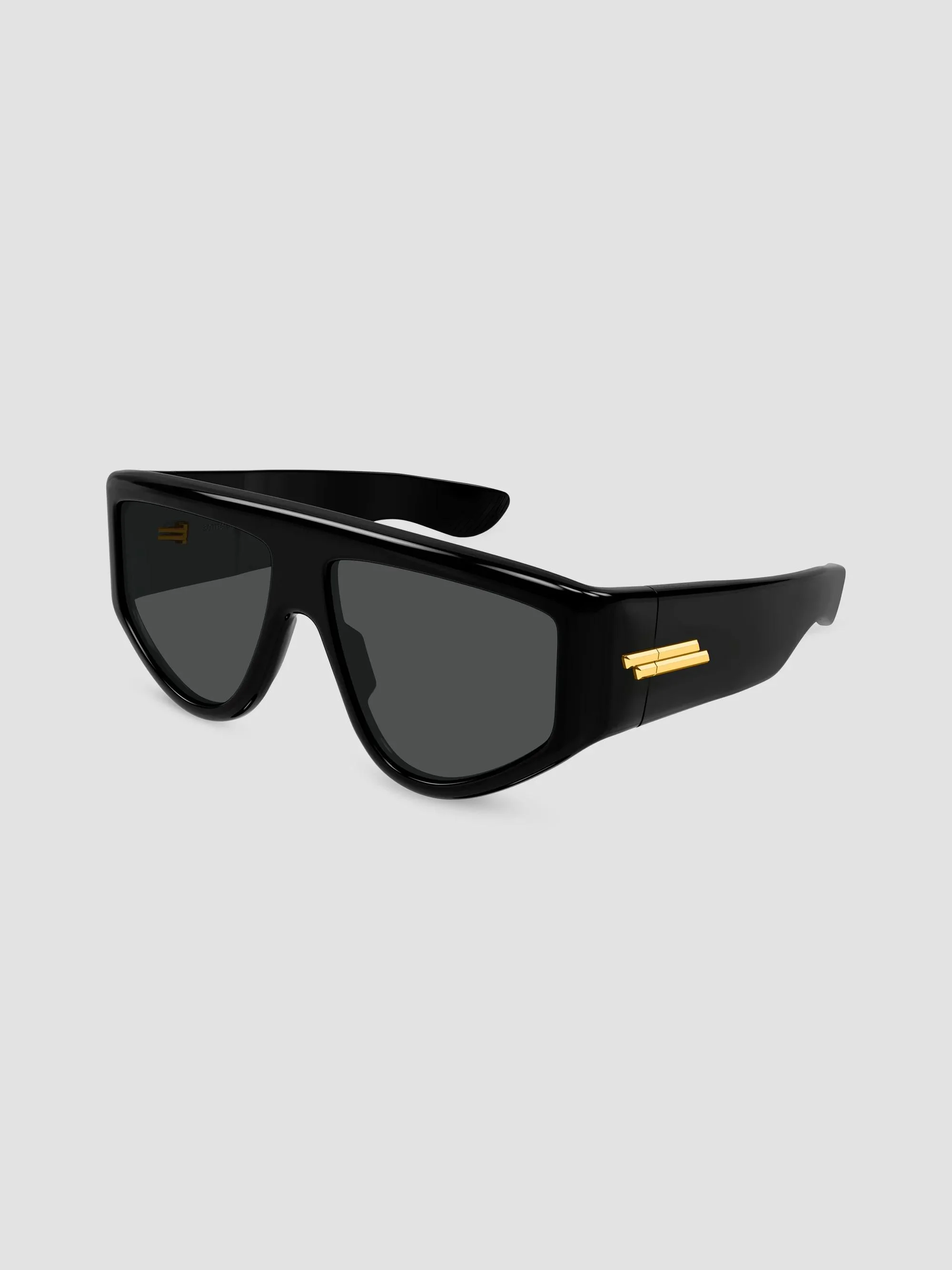 Men's Ribbon Bv1492S Ribbon Mask 59MM Shield Sunglasses - Black - 1