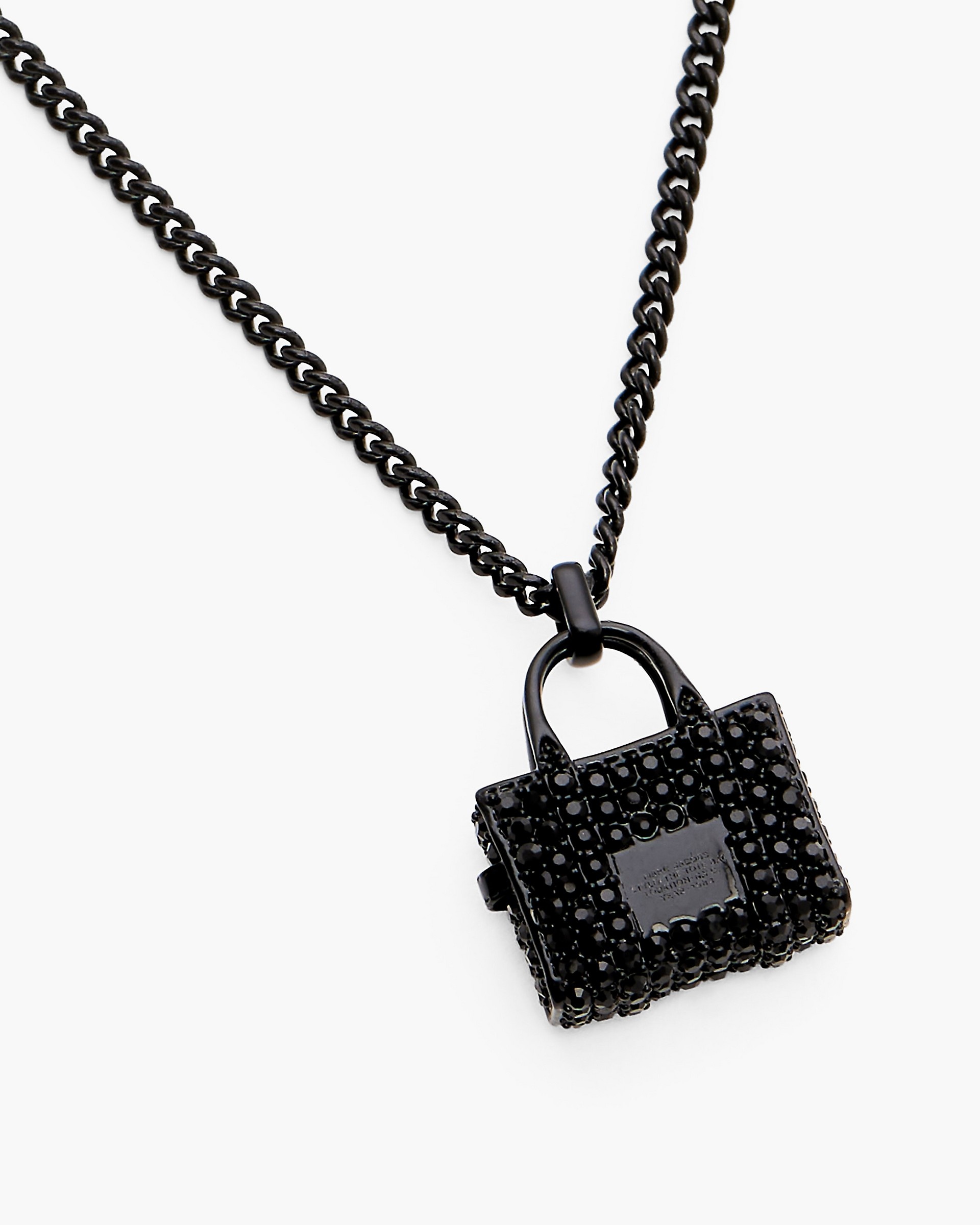 THE PAVE TOTE BAG NECKLACE - 4