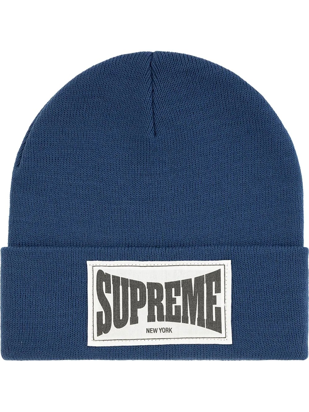 woven label beanie - 1