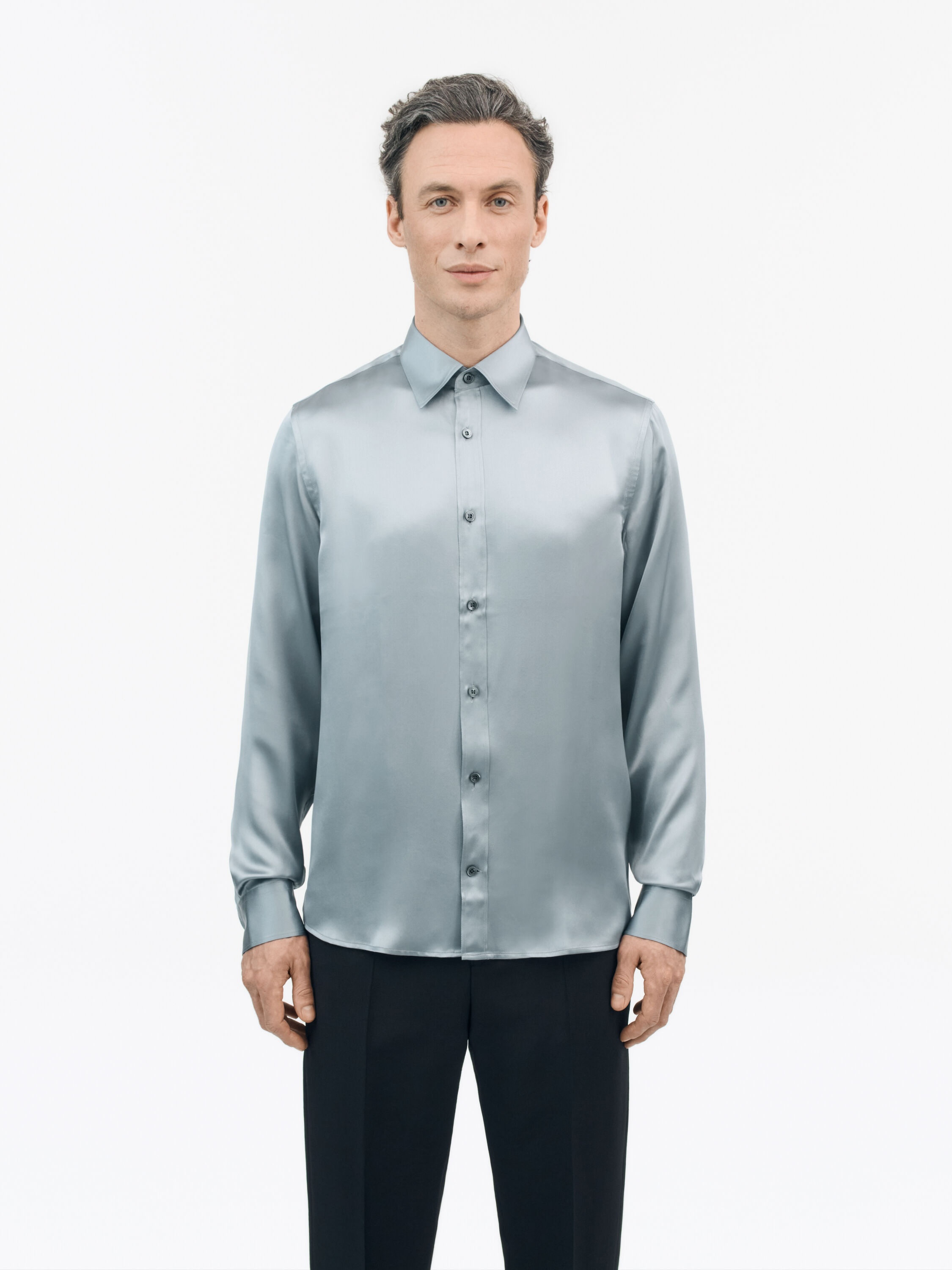 Lowan Regular-Fit Silk Shirt - 3