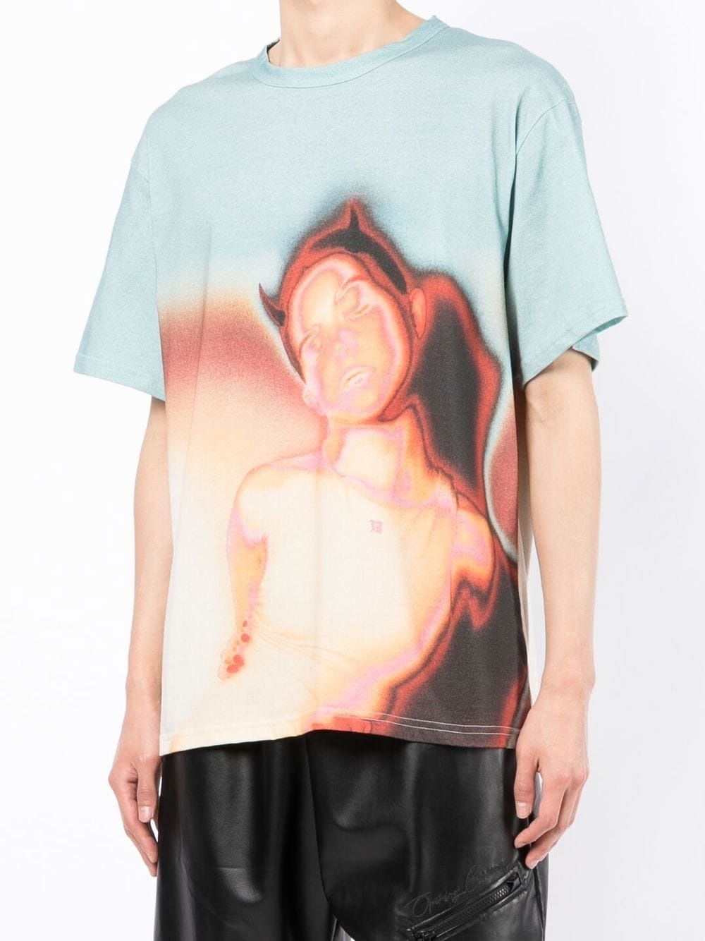 graphic-print short-sleeved T-shirt - 3