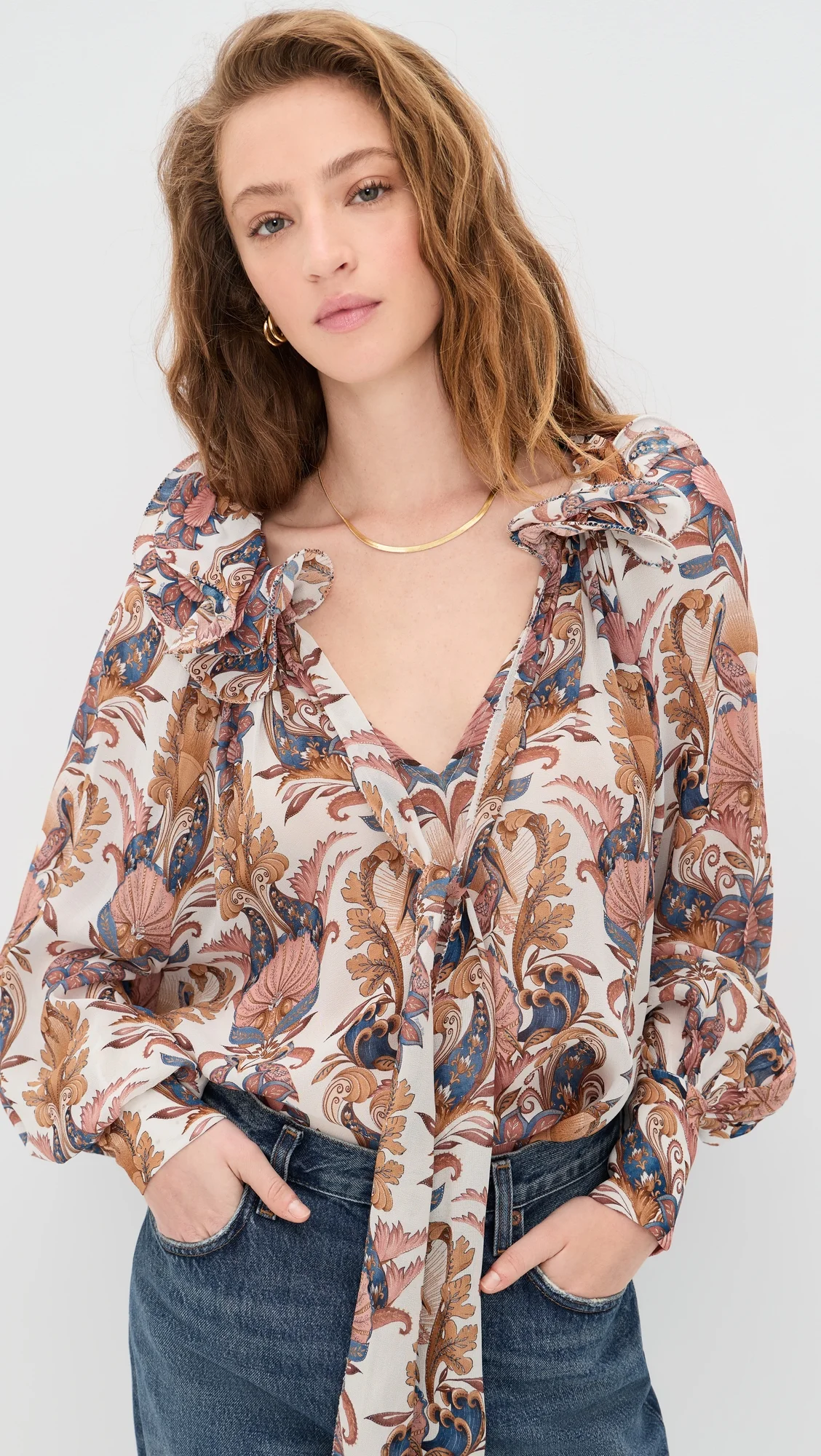 Sea Garden Blouse - 1