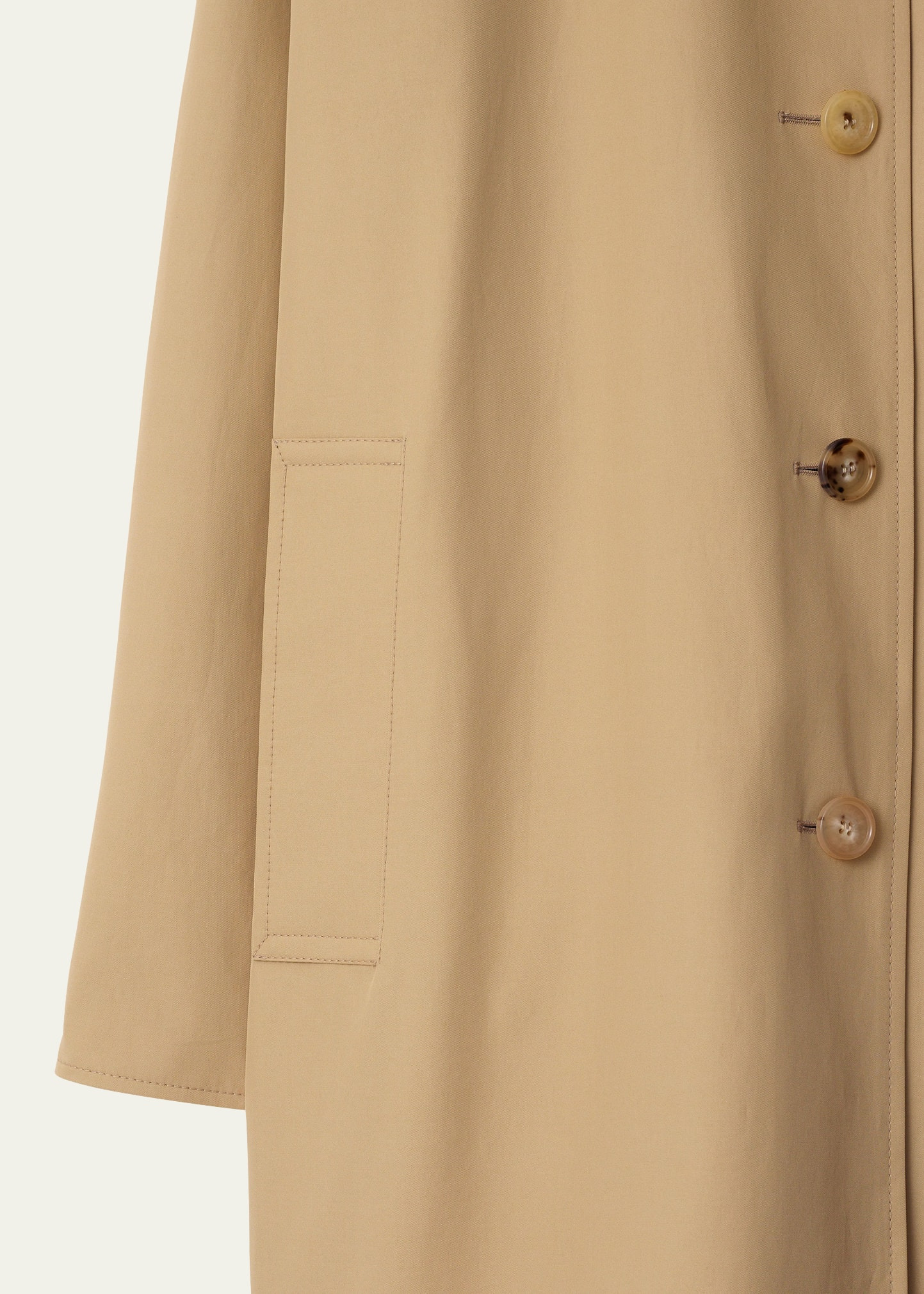 Men's Twill Check-Lined Topcoat - 3