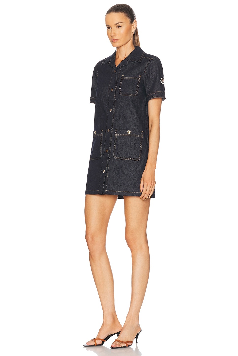 Button Up Mini Dress - 2