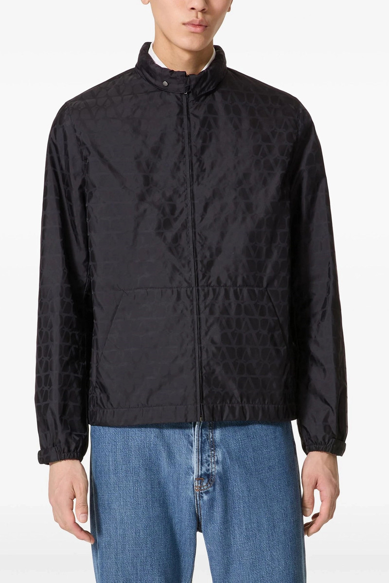 Valentino Valentino 'Toile Iconographe' windbreaker outlook