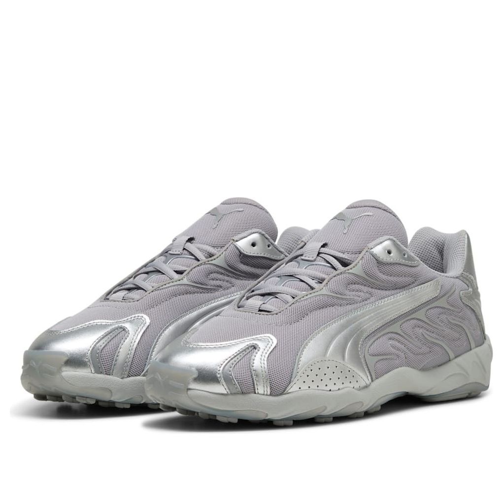 PUMA Inhale Metallic 'Glacial Grey Silver' 401780-01 - 3