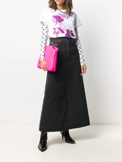 Diesel long A-line skirt outlook