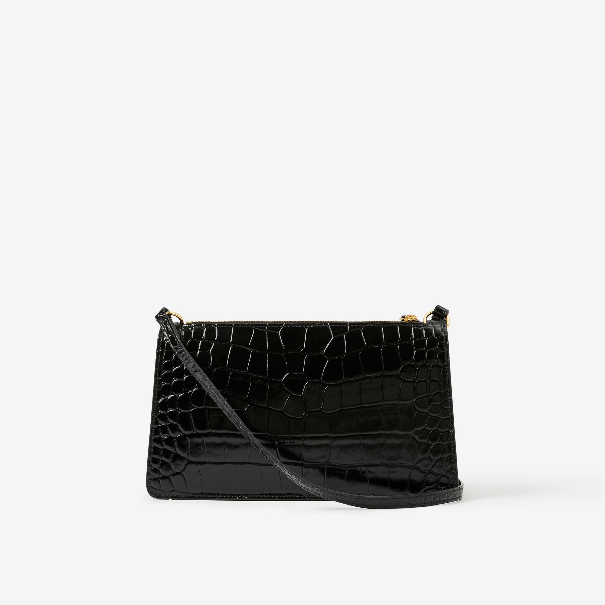 Embossed Leather TB Pouch - 3