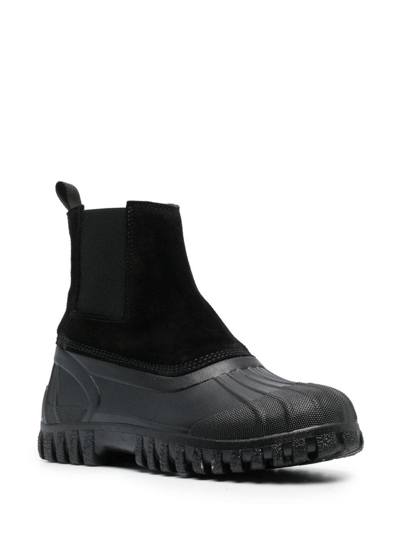 Diemme panelled ankle-length boots outlook