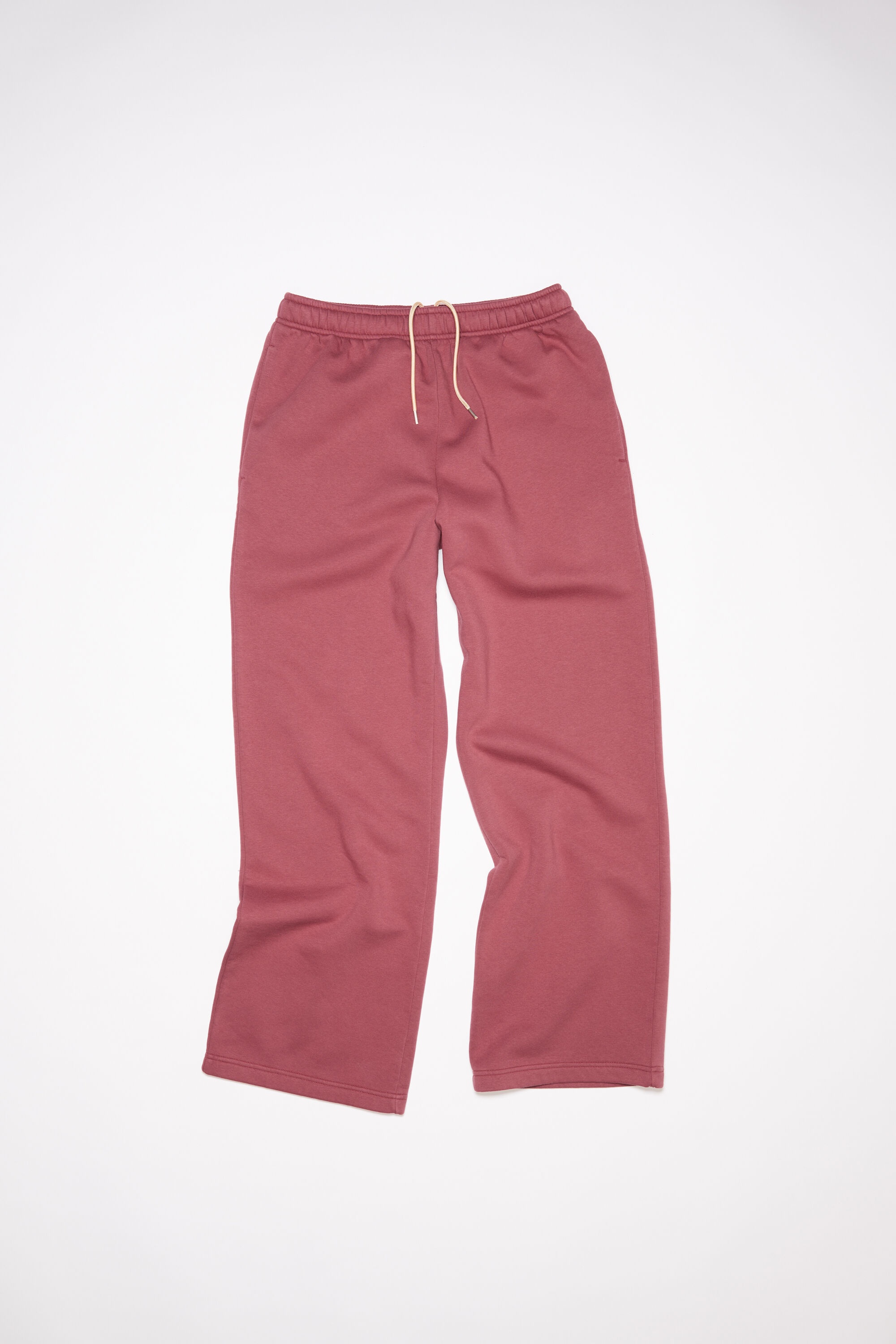 Cotton sweatpants - Rosewood red - 5