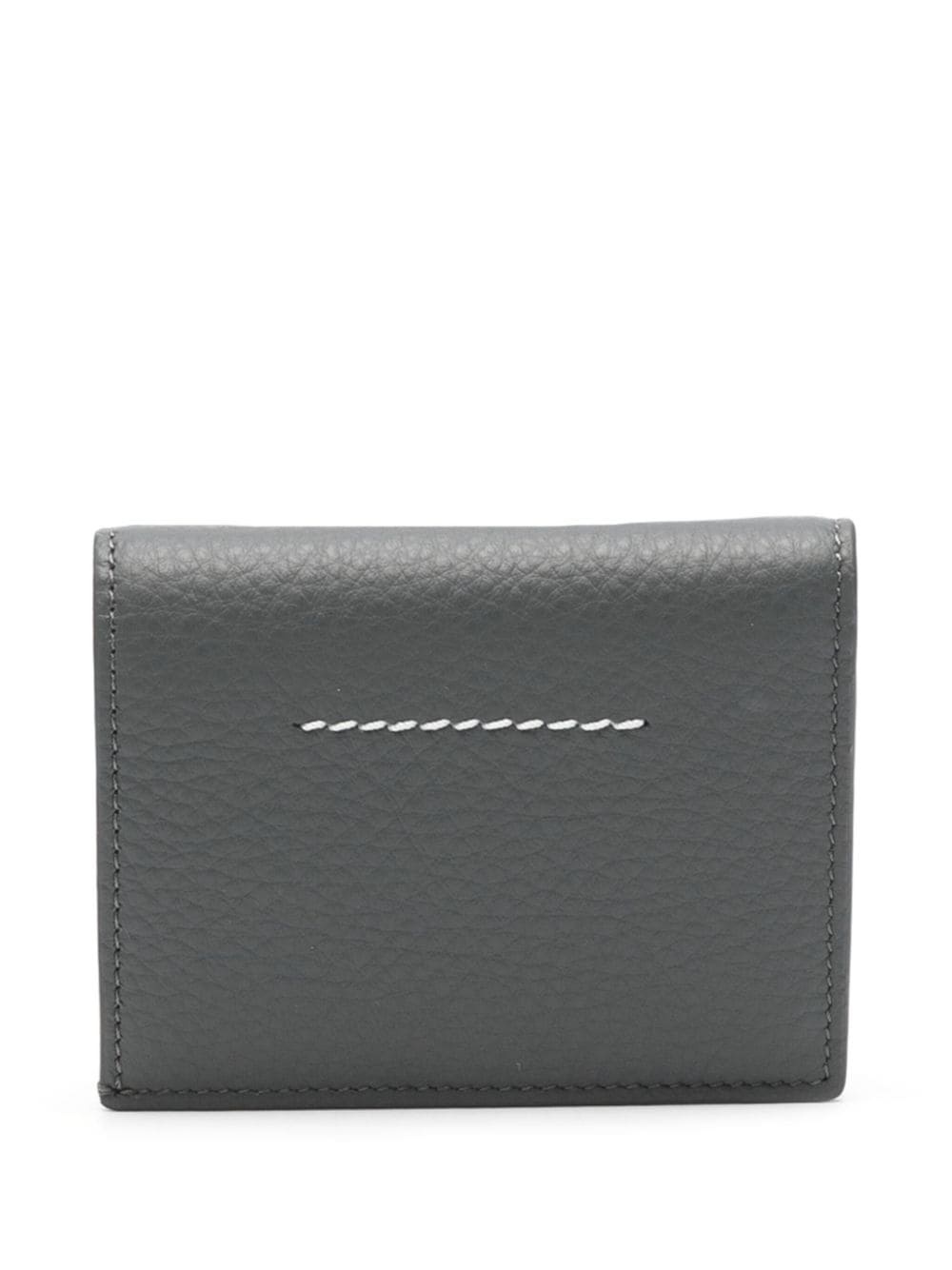 numbers-motif leather wallet - 2