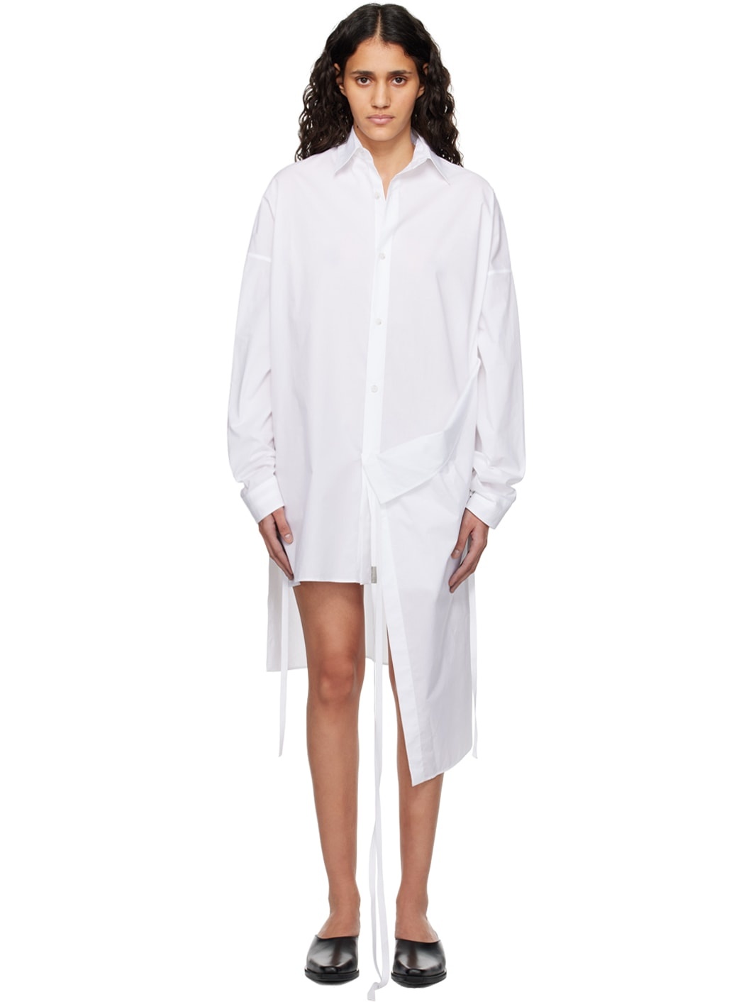 White Mala Midi Dress - 1