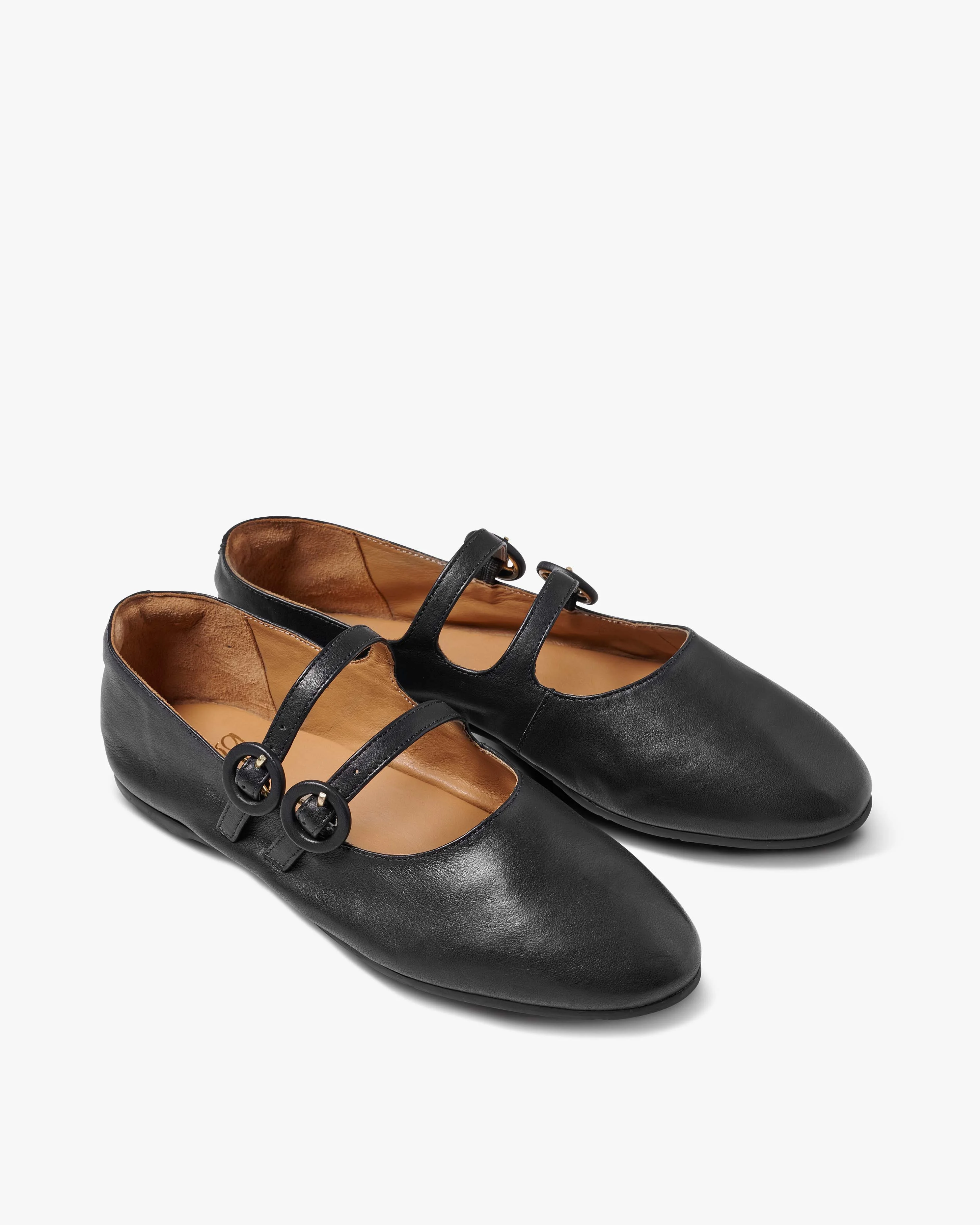 Partridge Leather Mary Jane Ballet Shoe - 1