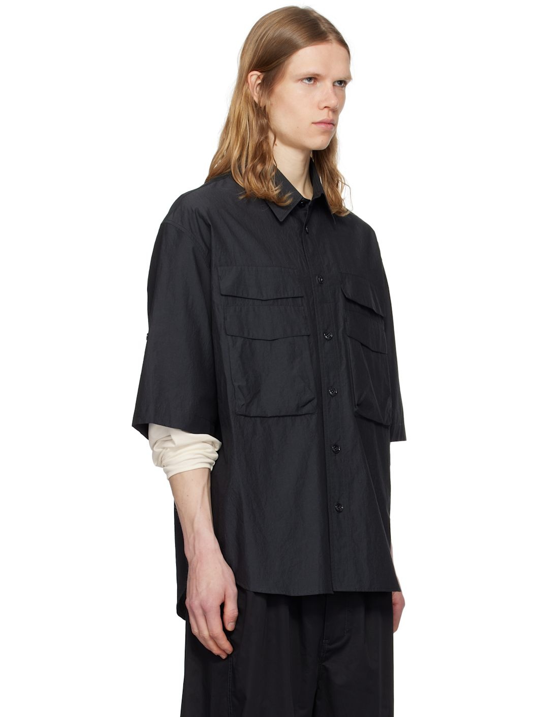 Gray Utility Shirt - 2