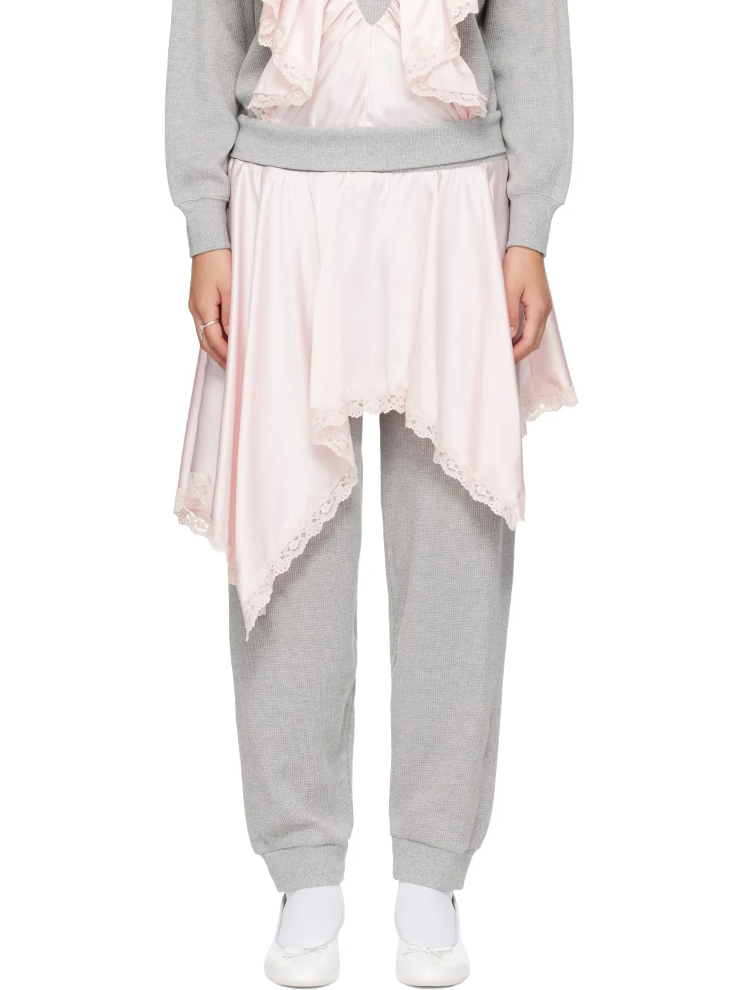 Gray Rue Trousers - 1
