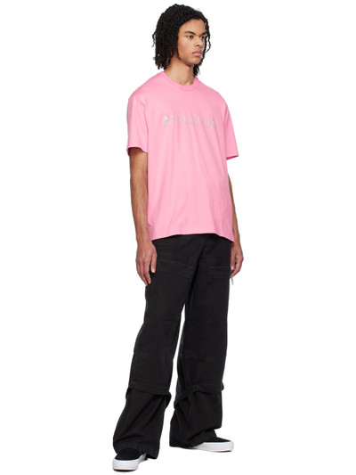 MASTERMIND WORLD Pink 3D Skull T-Shirt outlook