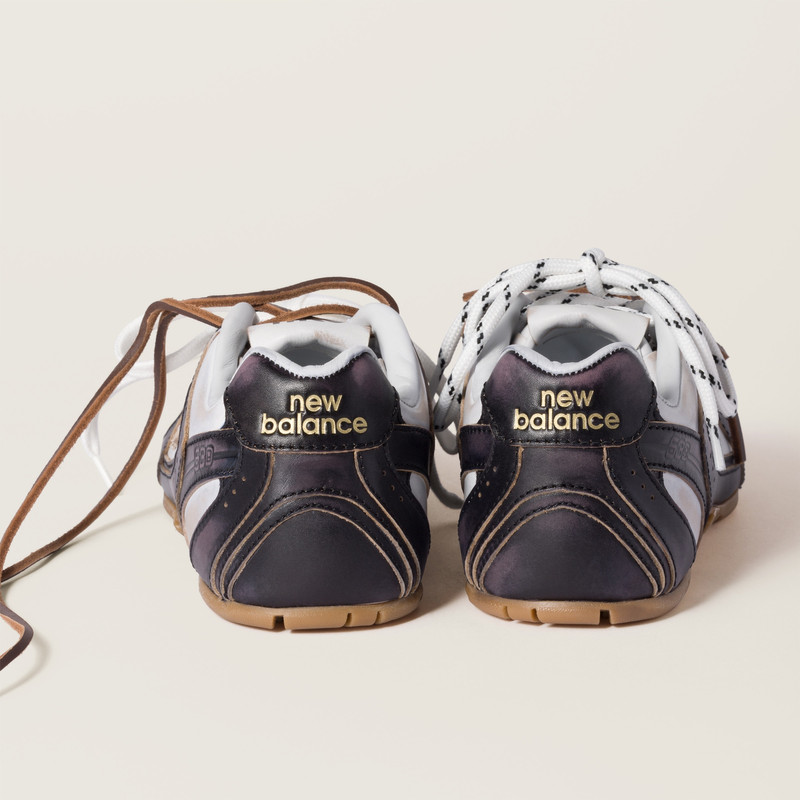 Miu Miu New Balance X Miu Miu 530 SL deco' calf leather sneakers outlook