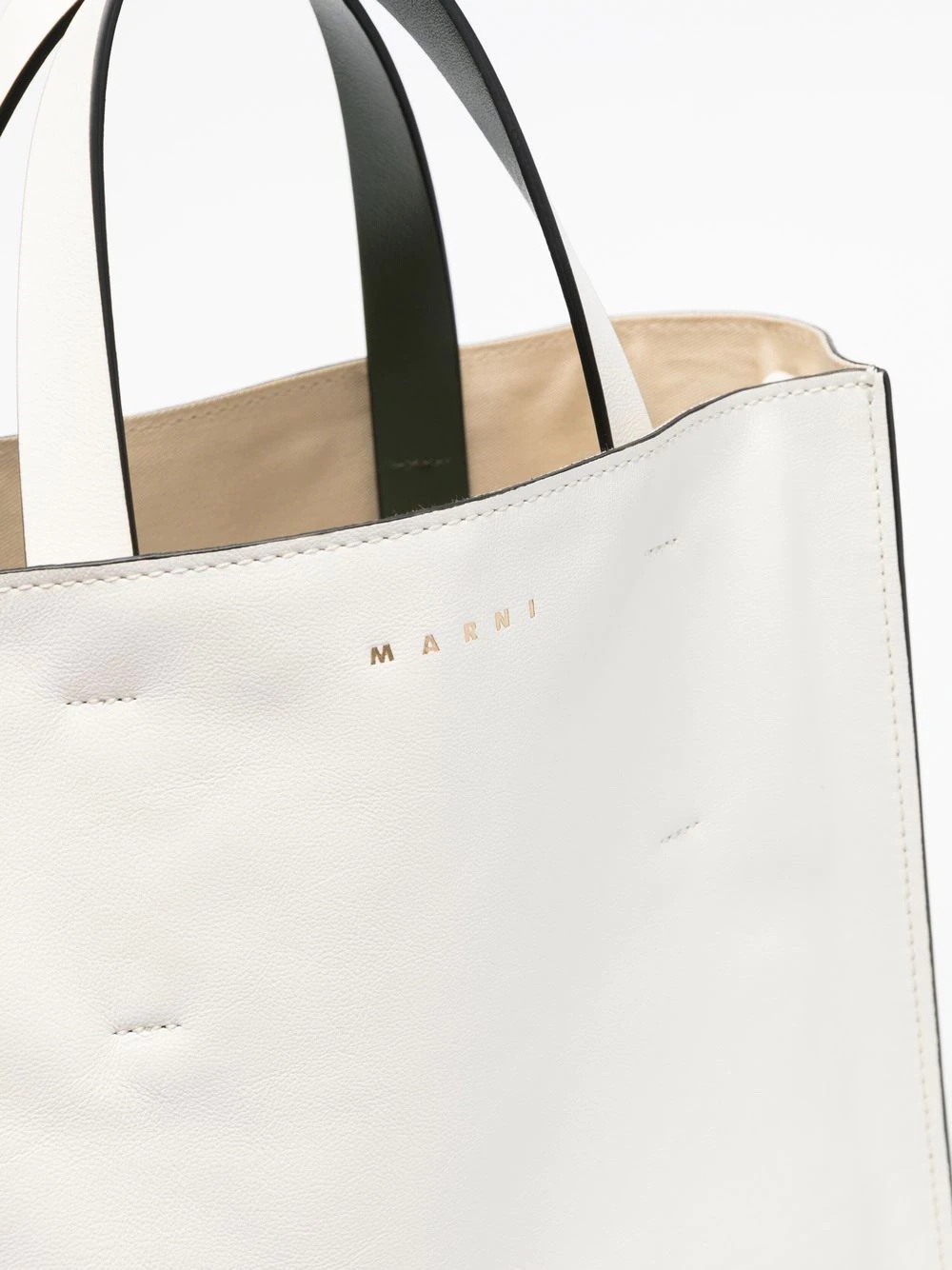 small Museo leather tote bag - 5