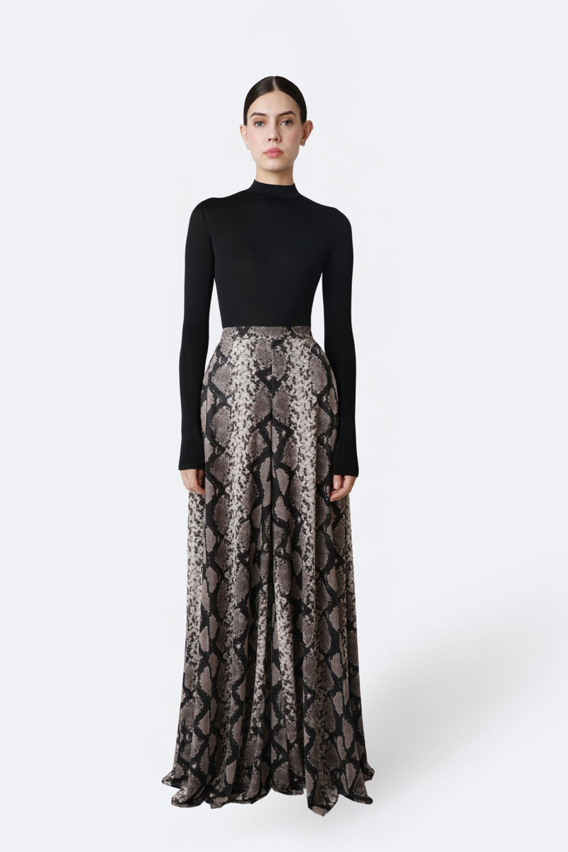 LAPOINTE Printed Mesh Wide Leg Pant outlook