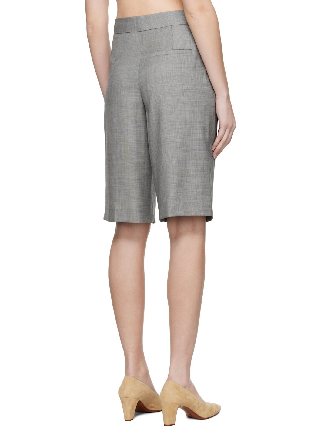 Gray Soan Shorts - 3