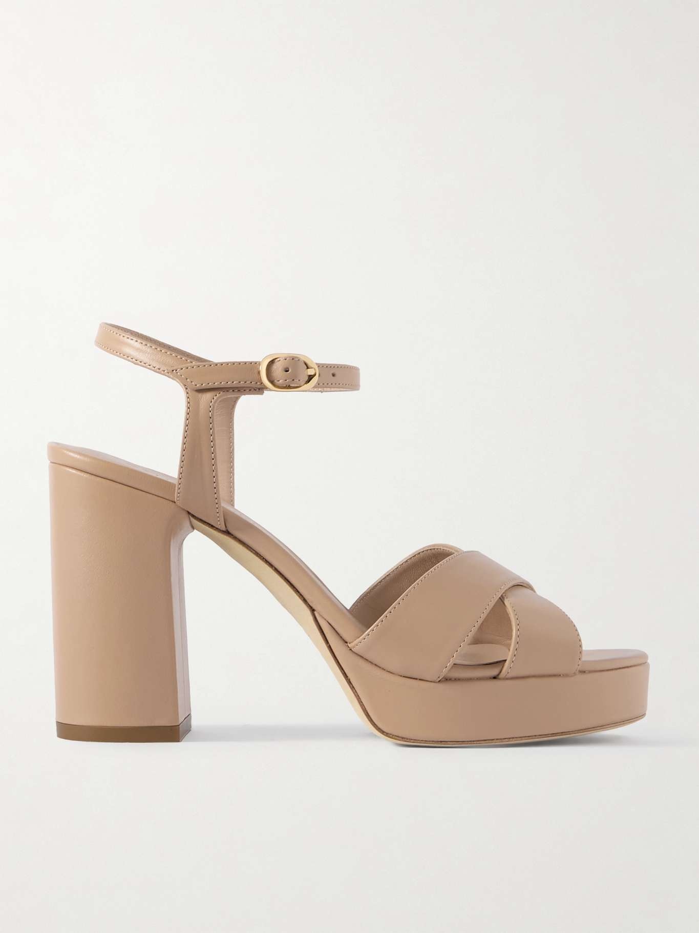 Dayna leather platform sandals - 1