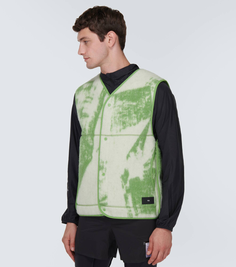 Wool-bend fleece vest 3