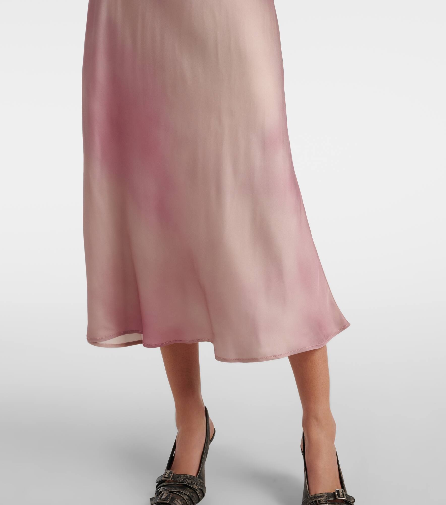 Satin slip dress - 5