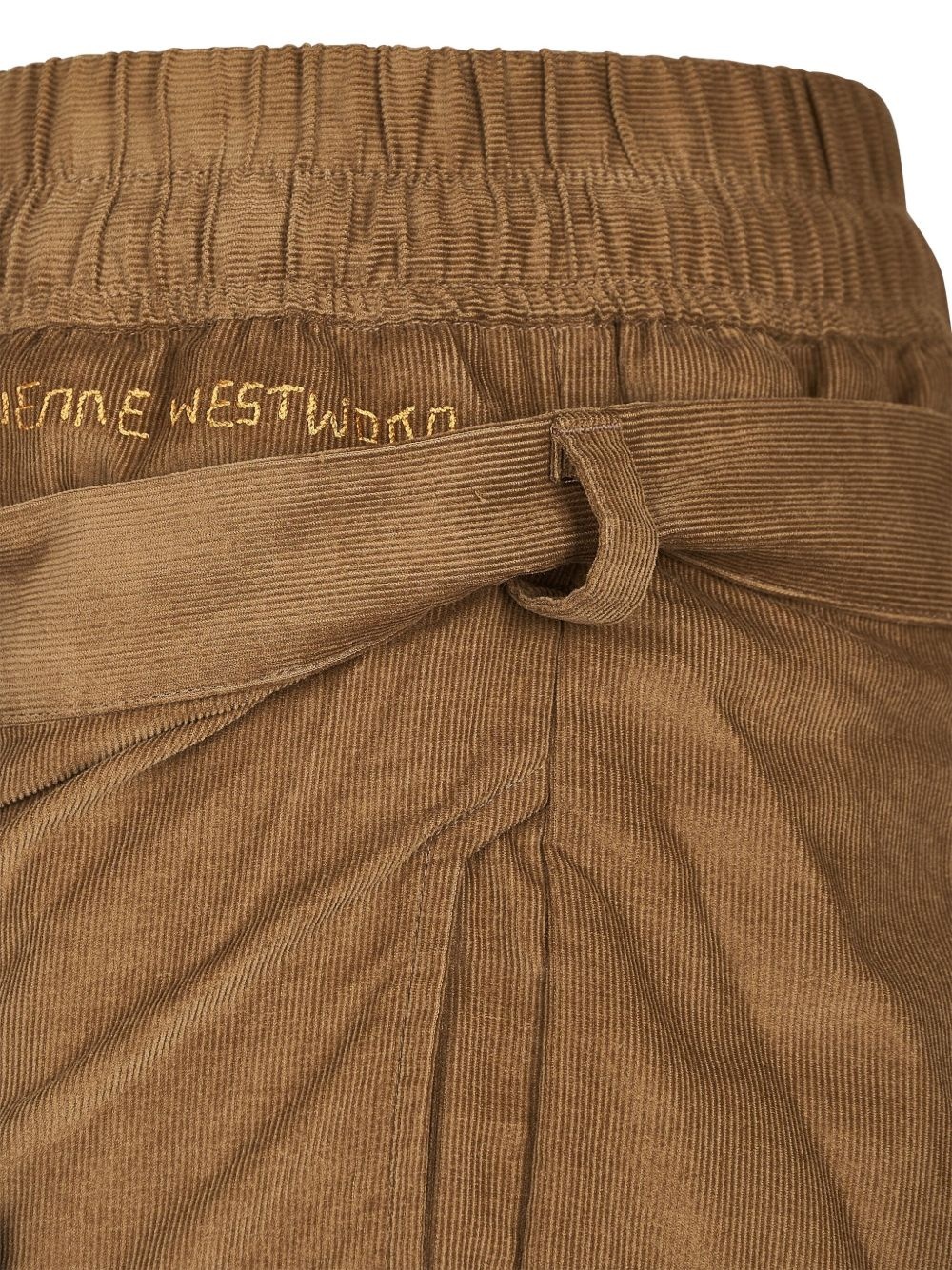 belted corduroy skirt - 3