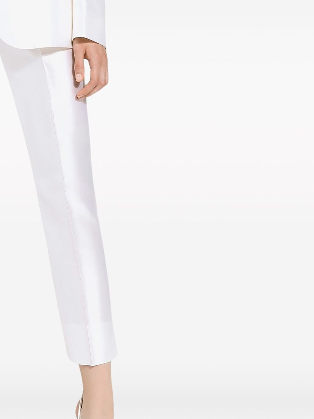 silk tailored trousers - 5