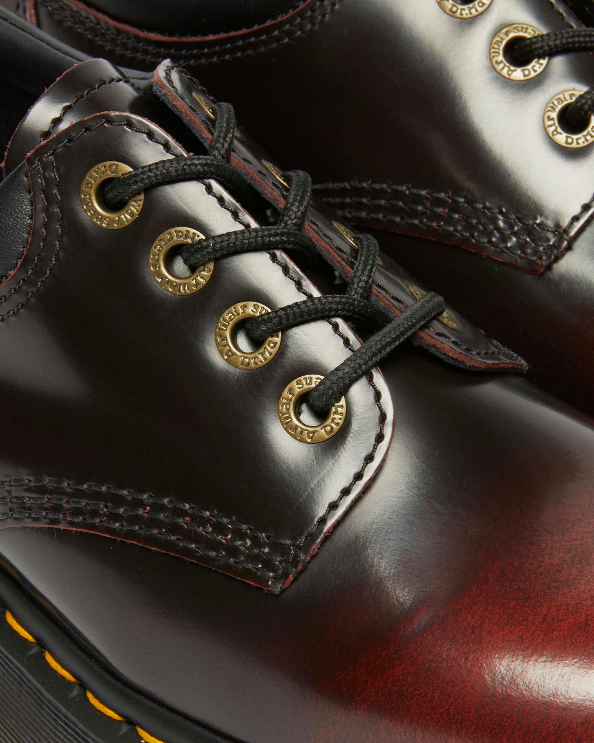 8053 Arcadia Leather Quad Platform Shoes - 7