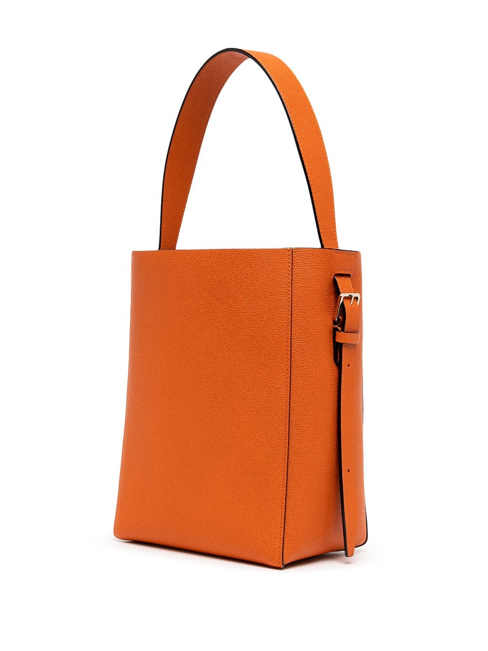 medium leather tote bag - 3