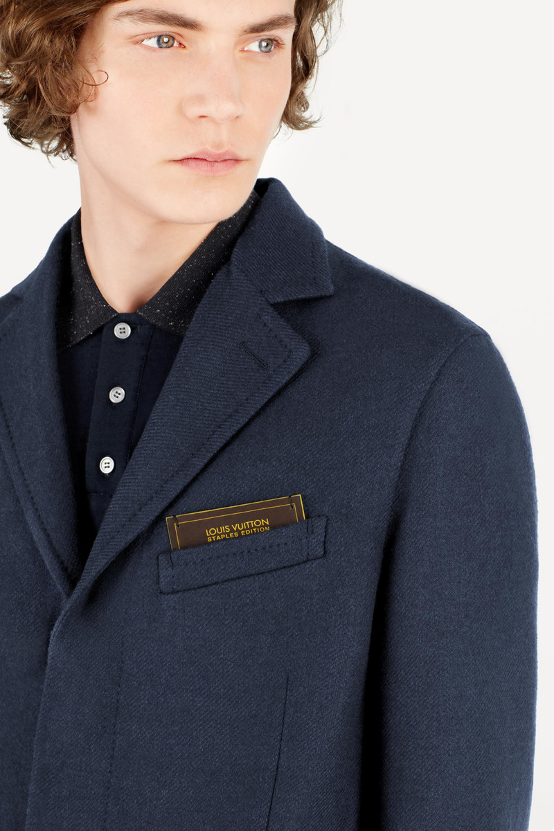 Louis Vuitton Staples Edition DOUBLEFACE MONOGRAM COAT 6