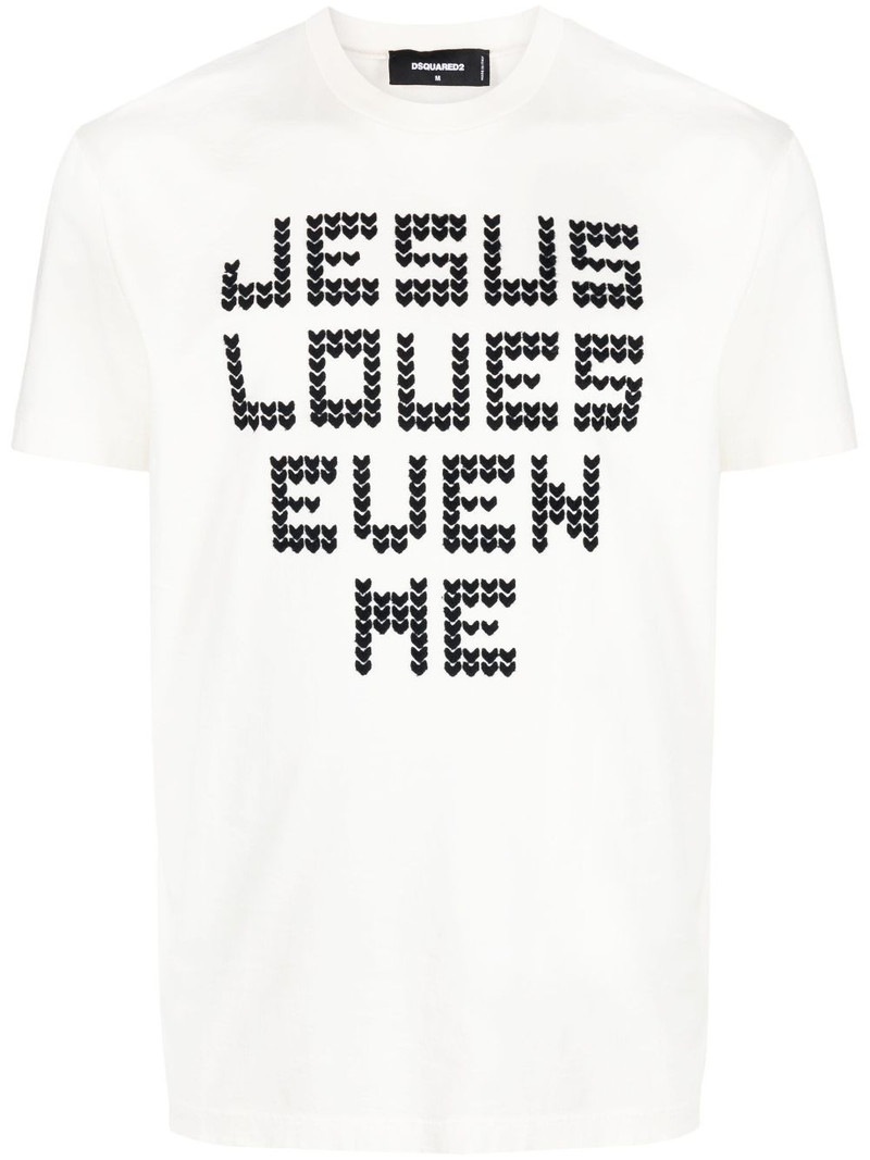 graphic-print cotton T-shirt 1