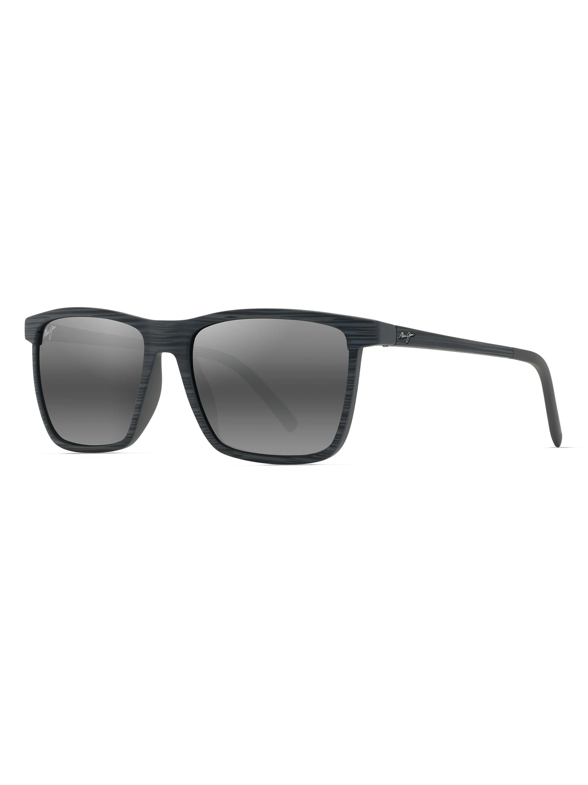 Men's One Way 55MM Square Sunglasses - Grey - 1