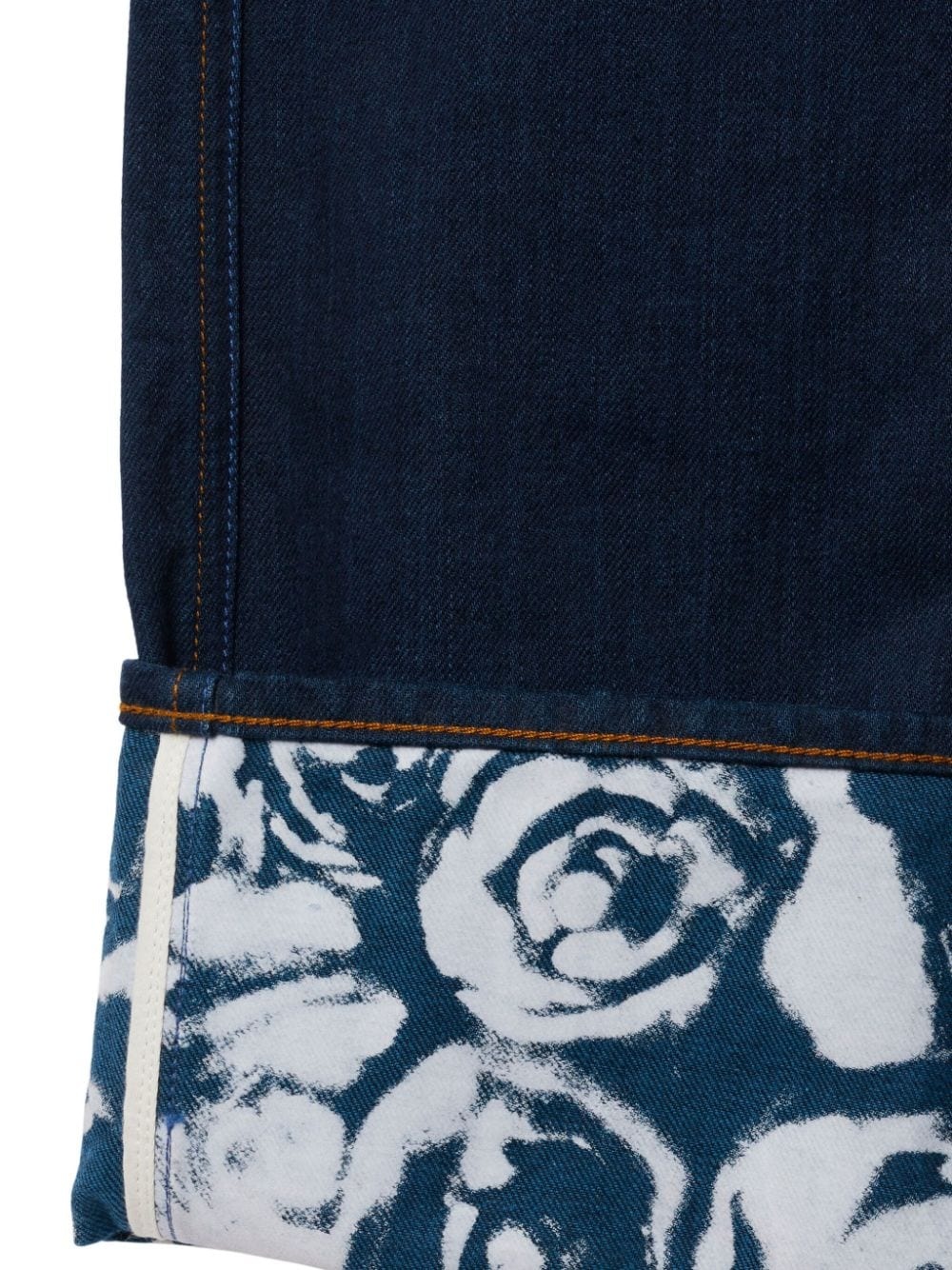 logo-patch straight-leg jeans - 5