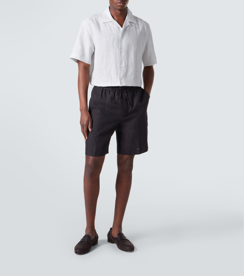 Brioni Linen Bermuda shorts outlook