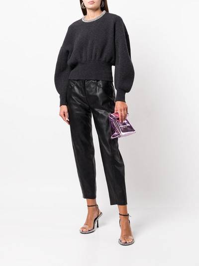 Alexander Wang PULLOVER WITH CRYSTAL TUBULAR NECKLACE outlook