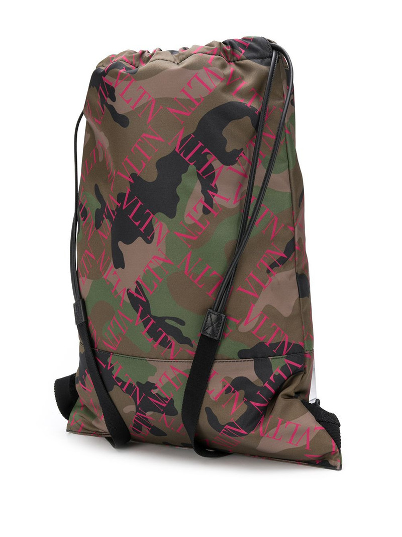 Camouflage drawstring backpack 3