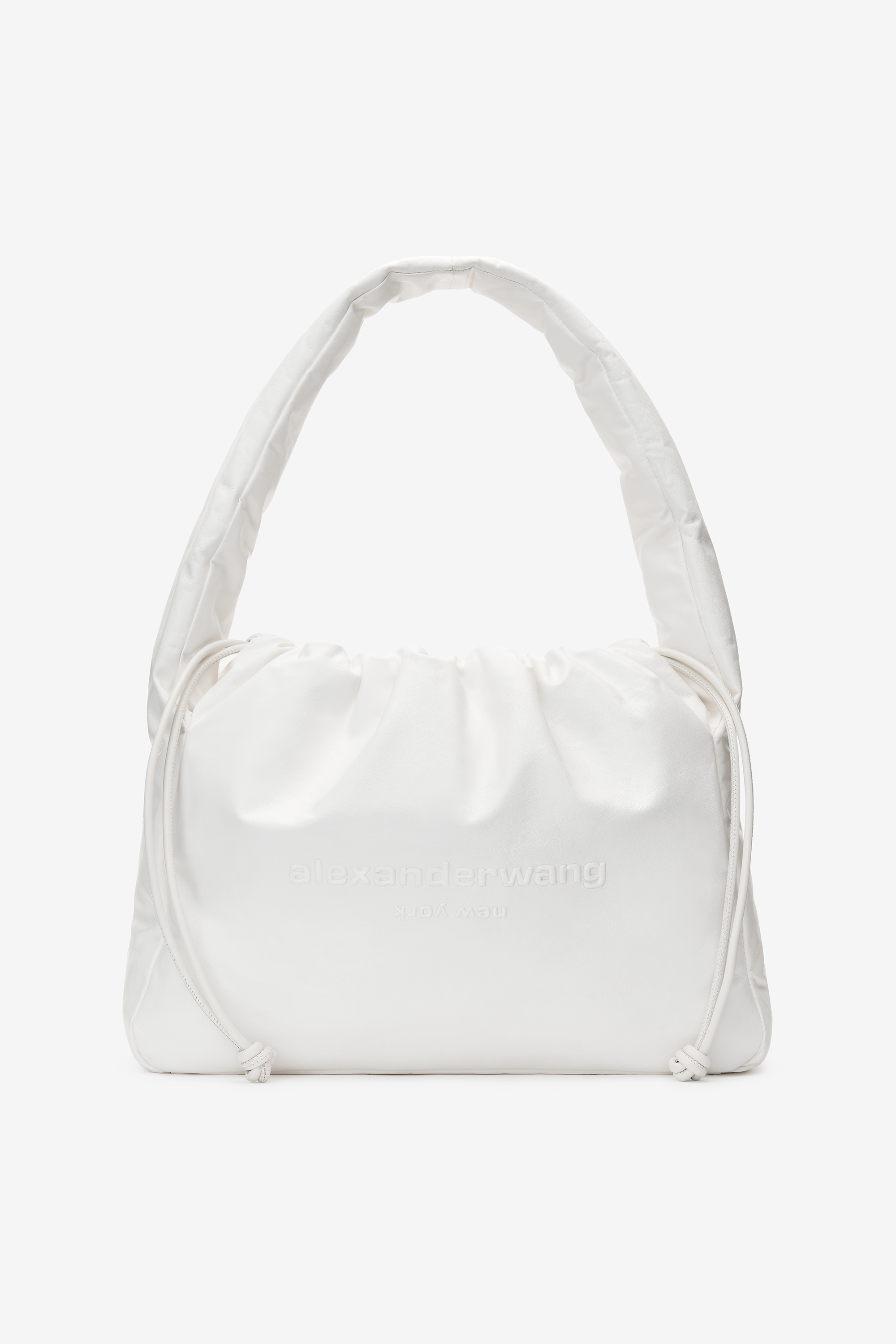 ryan puff large bag in buttery leather - 1