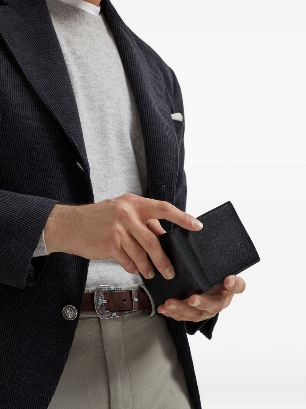 leather bi-fold wallet - 4