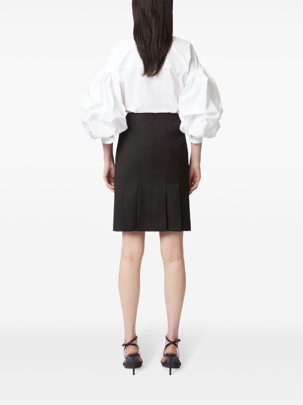 cocoon-sleeve shirt - 4