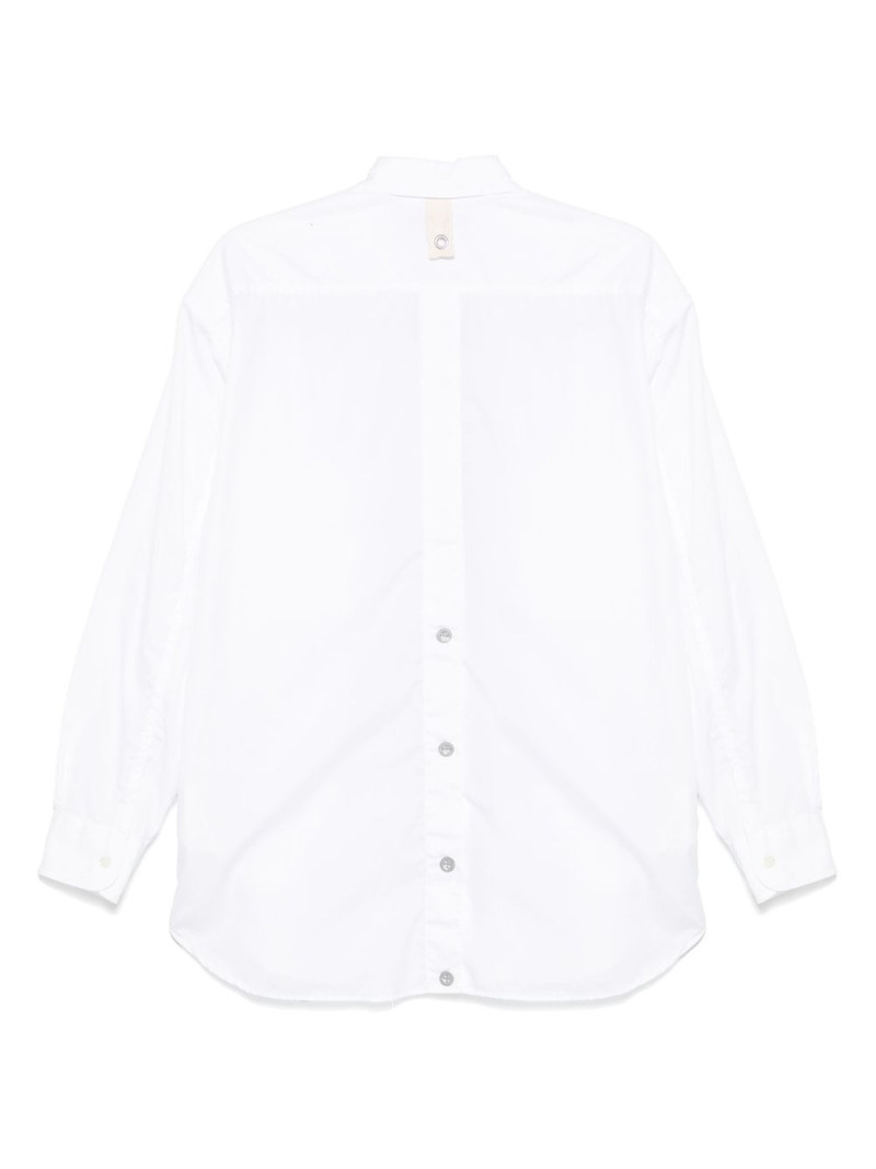 Comme des Garçons Homme contrasting-trim shirt outlook