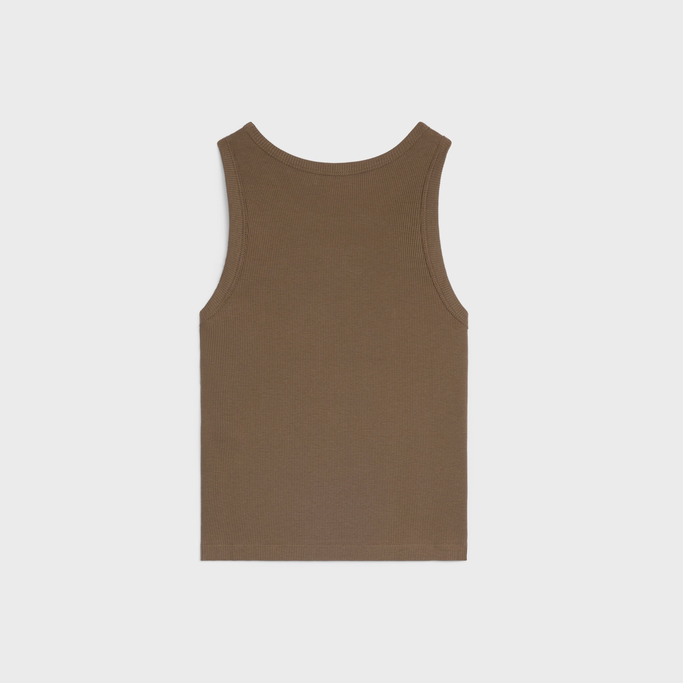 triomphe tank top IN ribbed cotton - 2