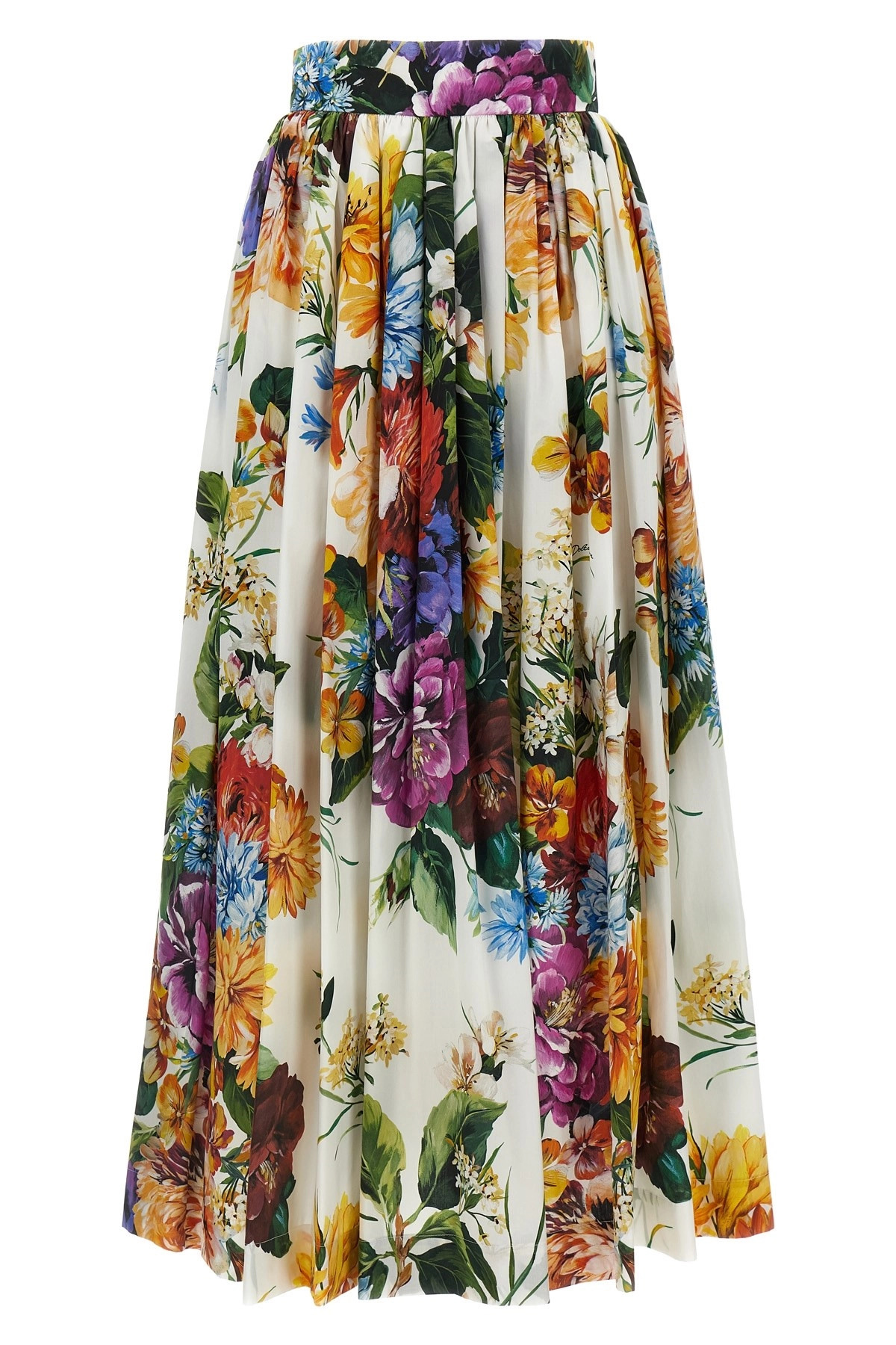 'Bouquet' print skirt - 1